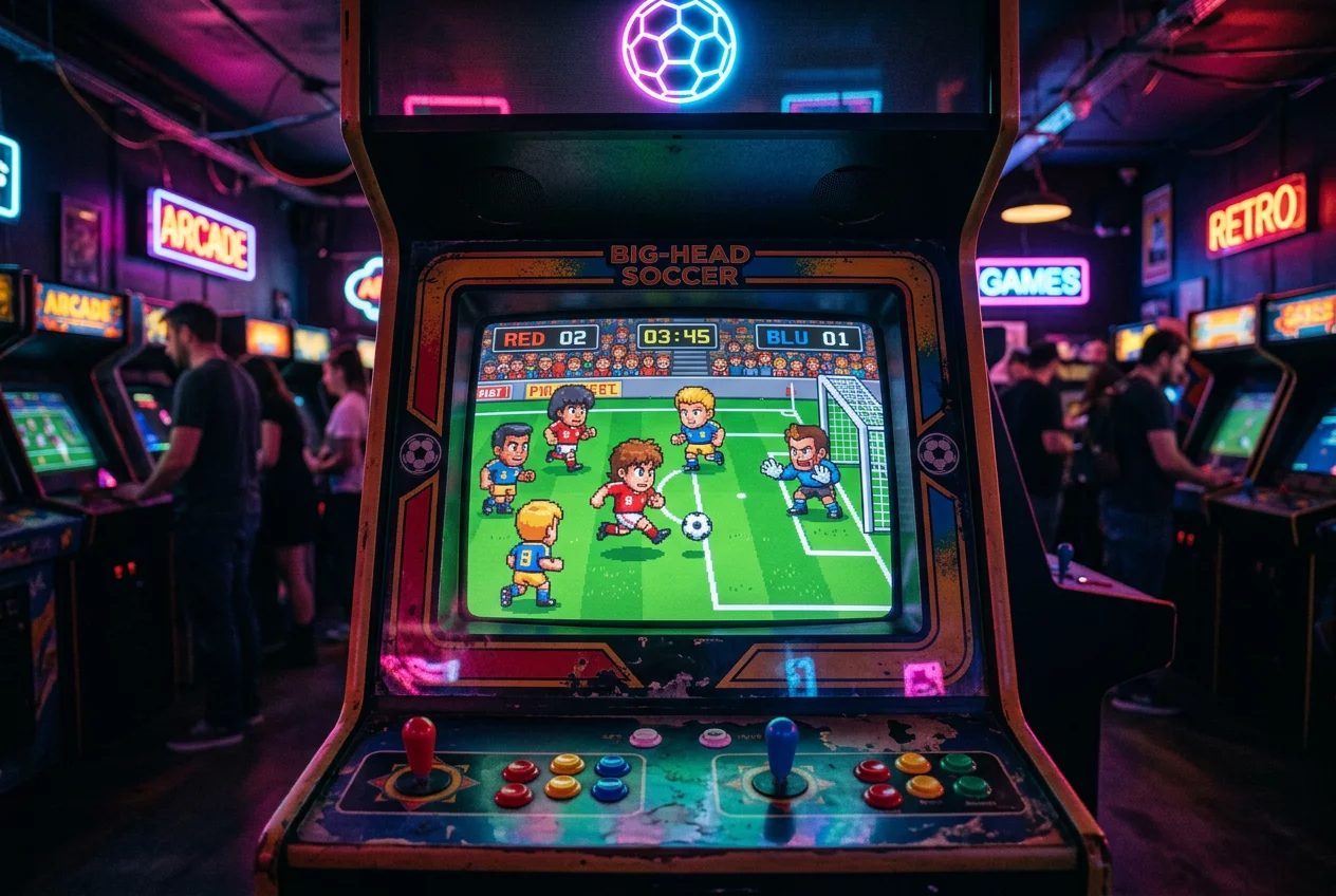Heads Arena Euro Soccer Arcade